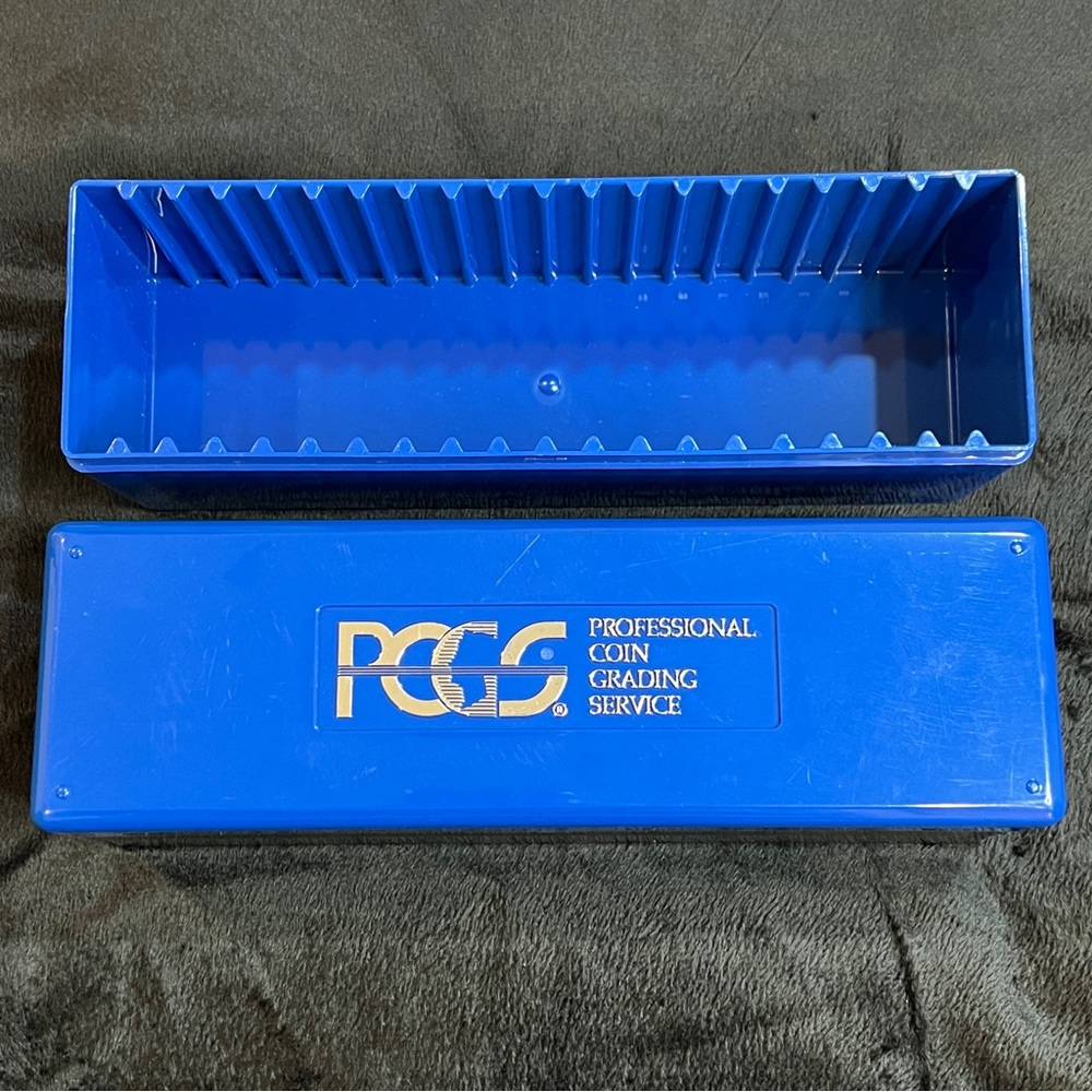 PCGS Plastic Storage Box for 20 Slab Coin Holders